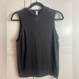 Lululemon Athletica Breeze By Black Tank Top with Hood